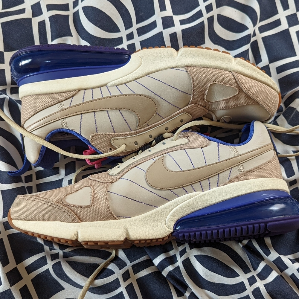 Nike Air Max 270 Futura SE Desert Sand, Deep Purple, Pink